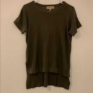 army green tee
